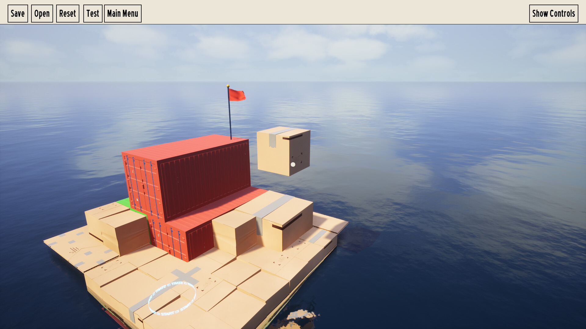 A GAME of stacking cardboard boxes AND DROWNING YOUR FRIENDS trailer