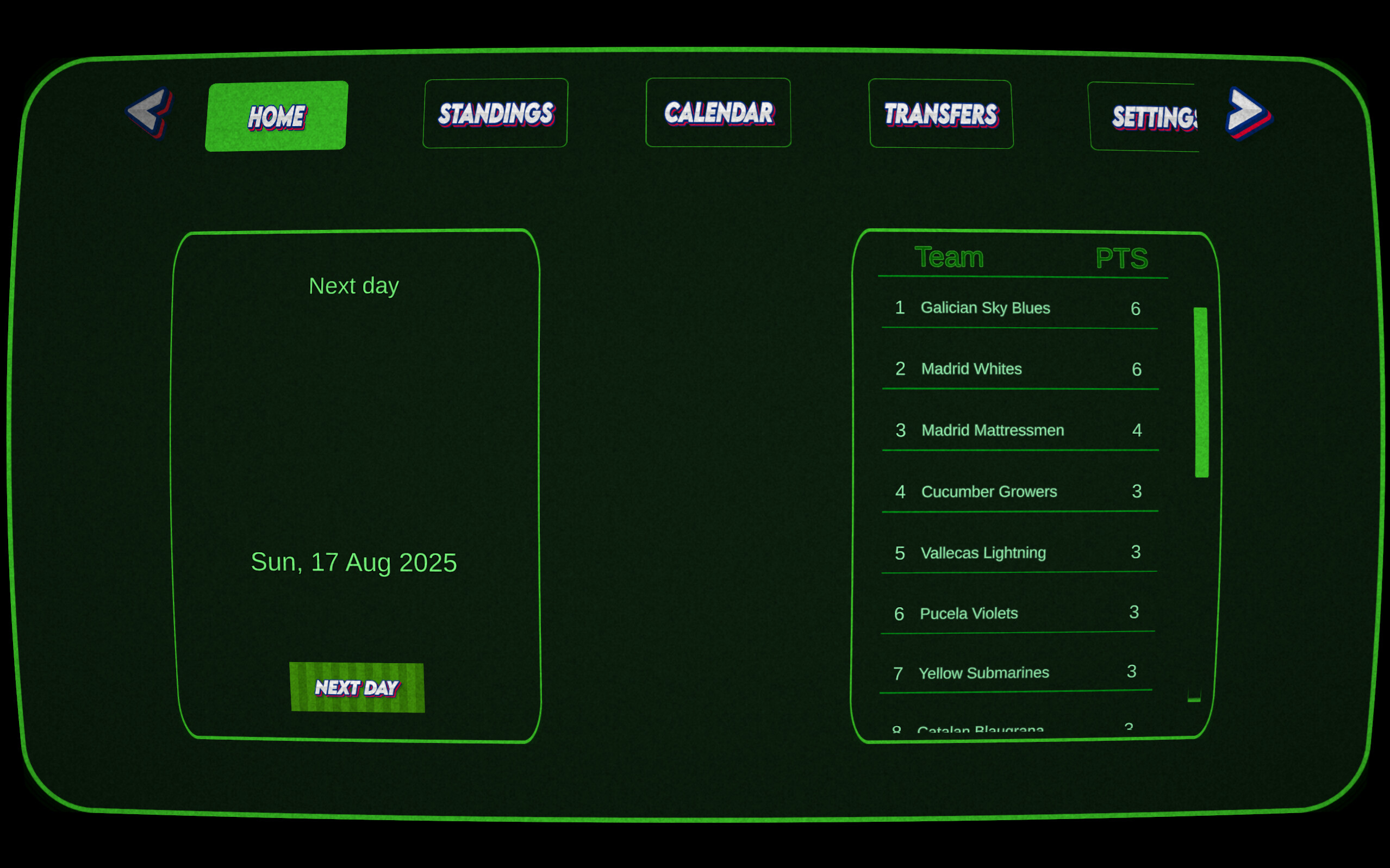 Second Monitor Football screenshot 2