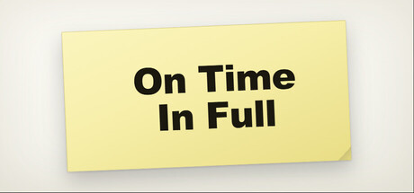 Cover art from On Time In Full