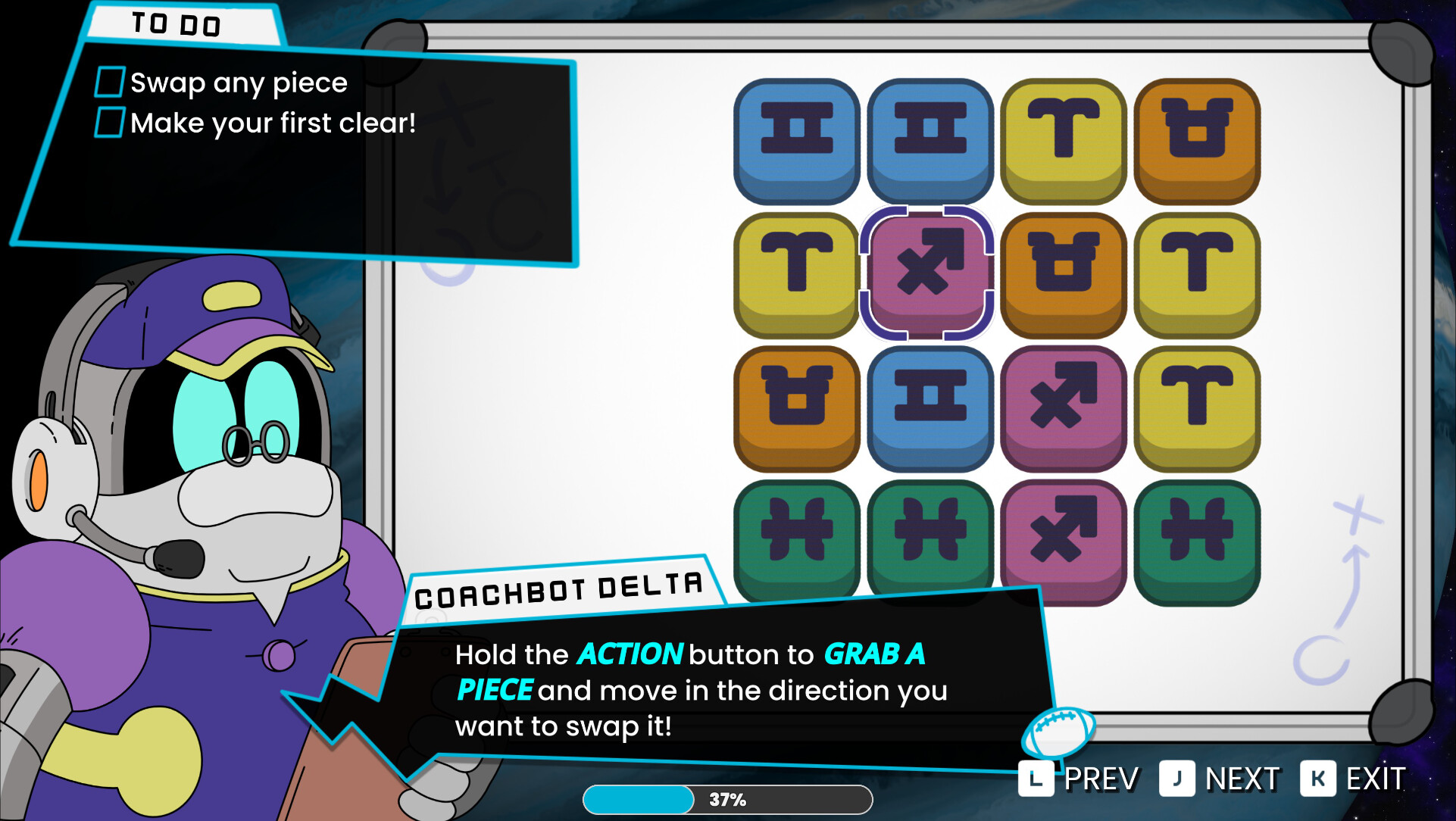 Intergalactic Puzzle Touchdown screenshot 5