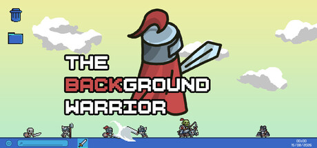 Cover art from The Background Warrior