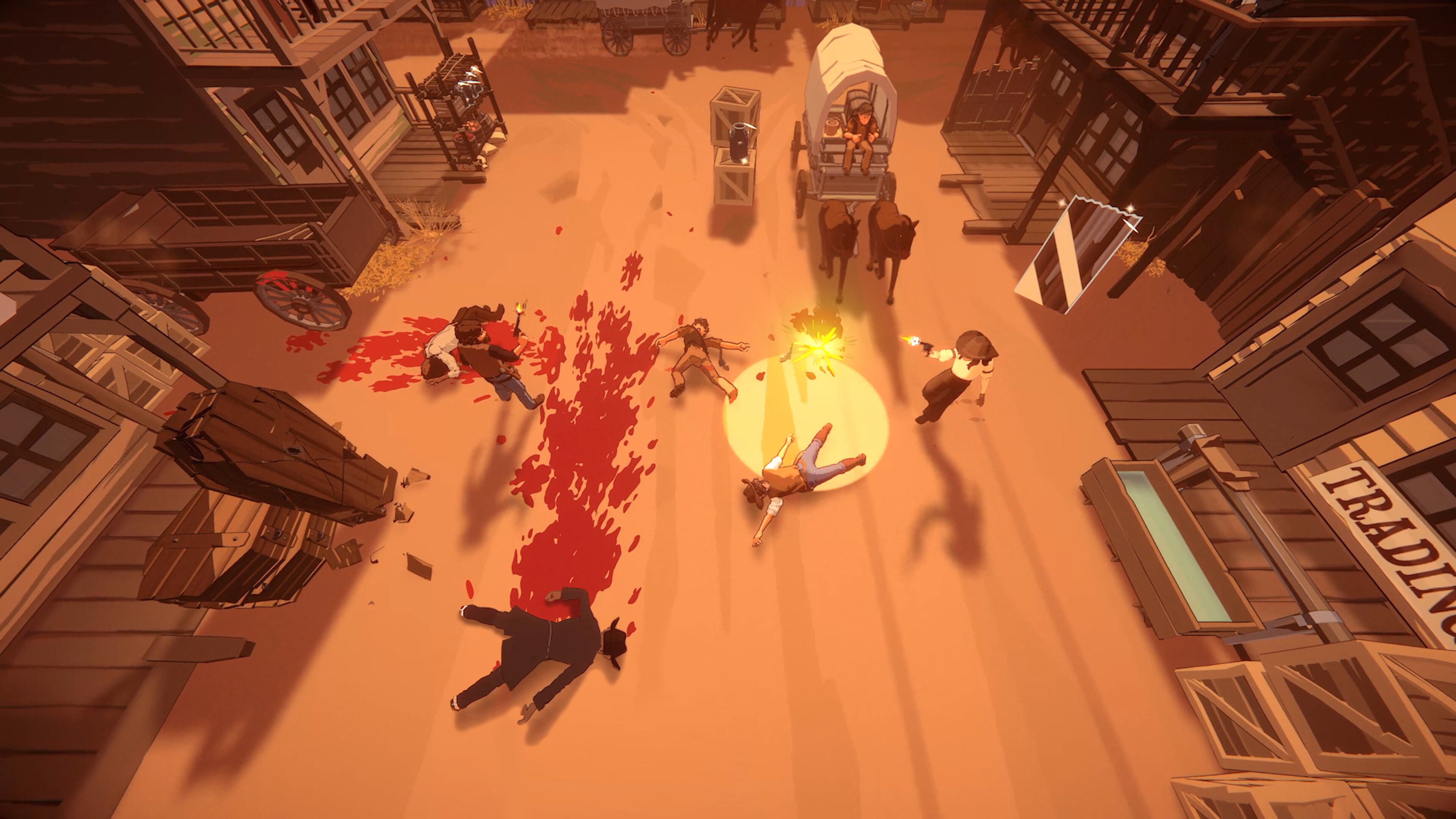 West & Guns trailer