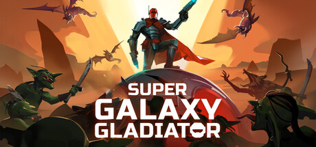 Cover art from Super Galaxy Gladiator