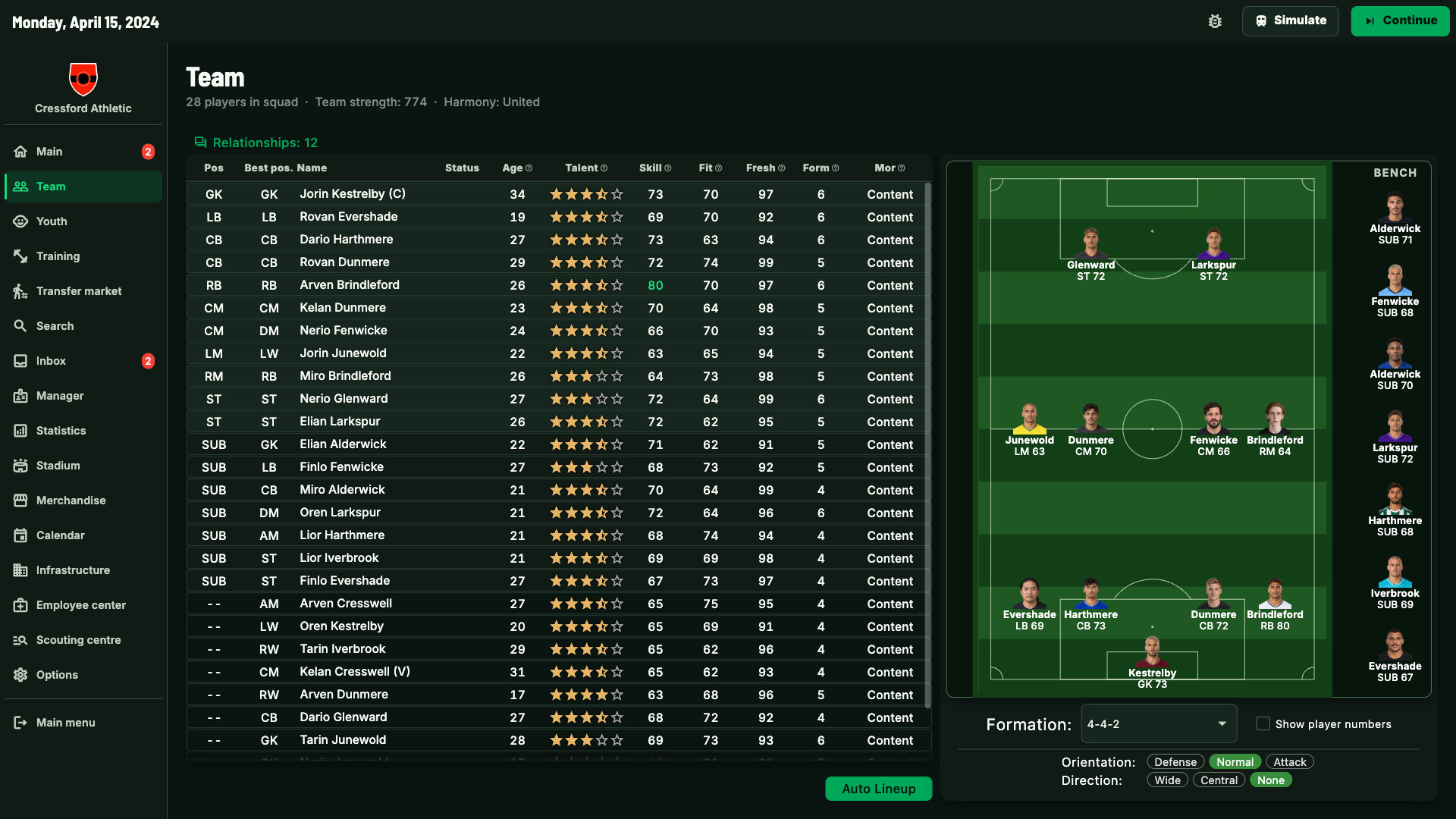 Seasons in Charge screenshot 3