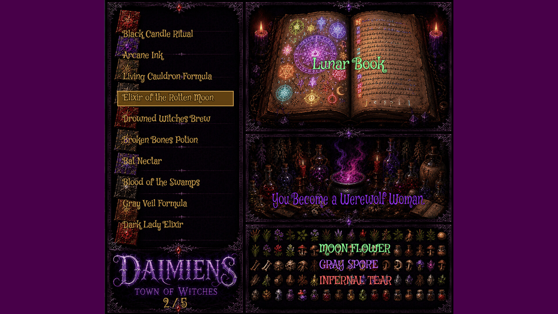 DAIMIENS TOWN OF WITCHES trailer
