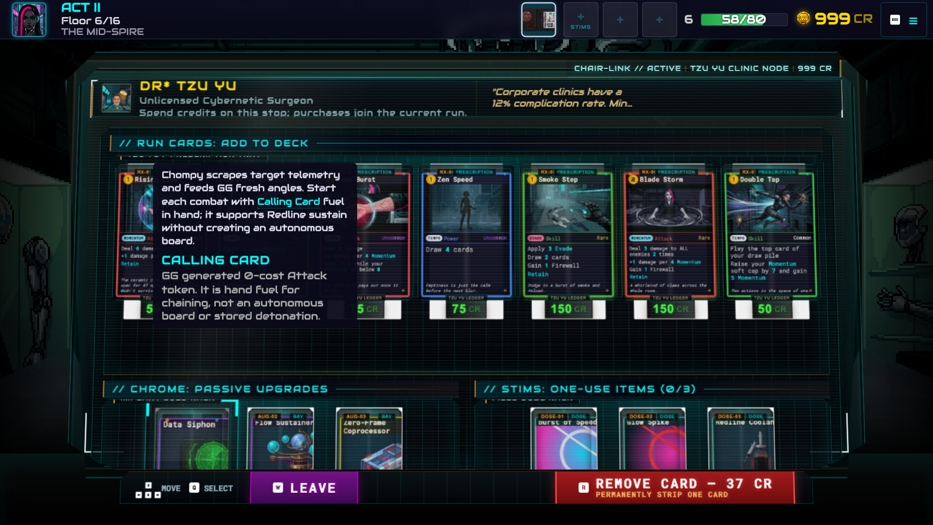 CyberDeck: The Cyberpunk Roguelike Deckbuilder screenshot 2