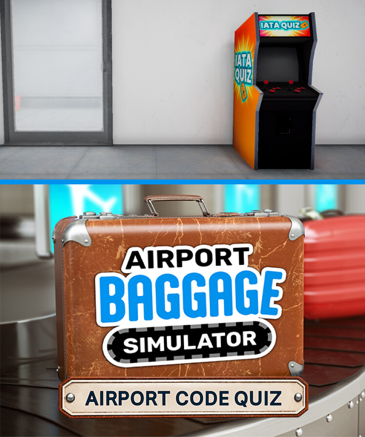 Airport Baggage Simulator - Airport Code Quiz