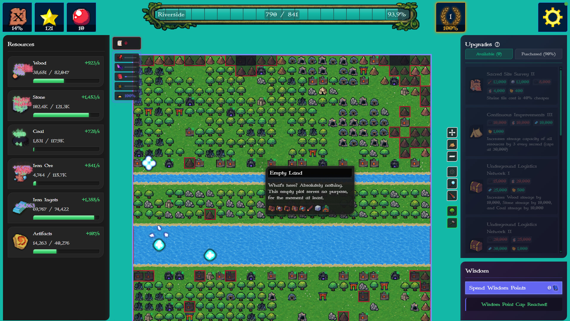 Idle Squares screenshot 2