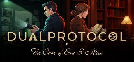Cover art from DUAL PROTOCOL: The Case of Eva & Miles