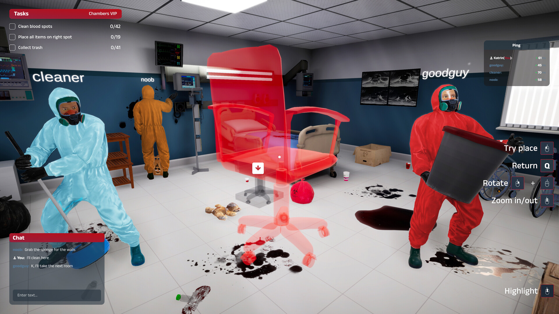 Bloody Cleanup TOGETHER screenshot 4