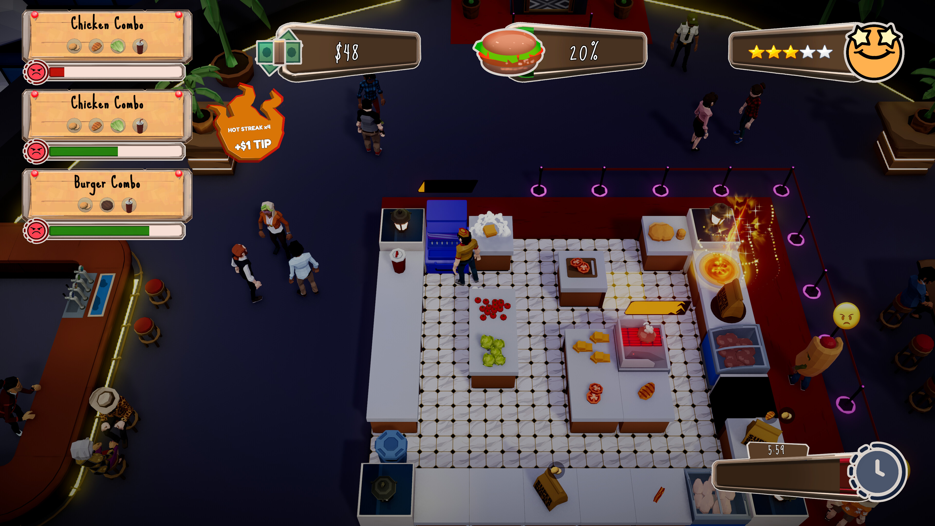 Burger Smash screenshot 5
