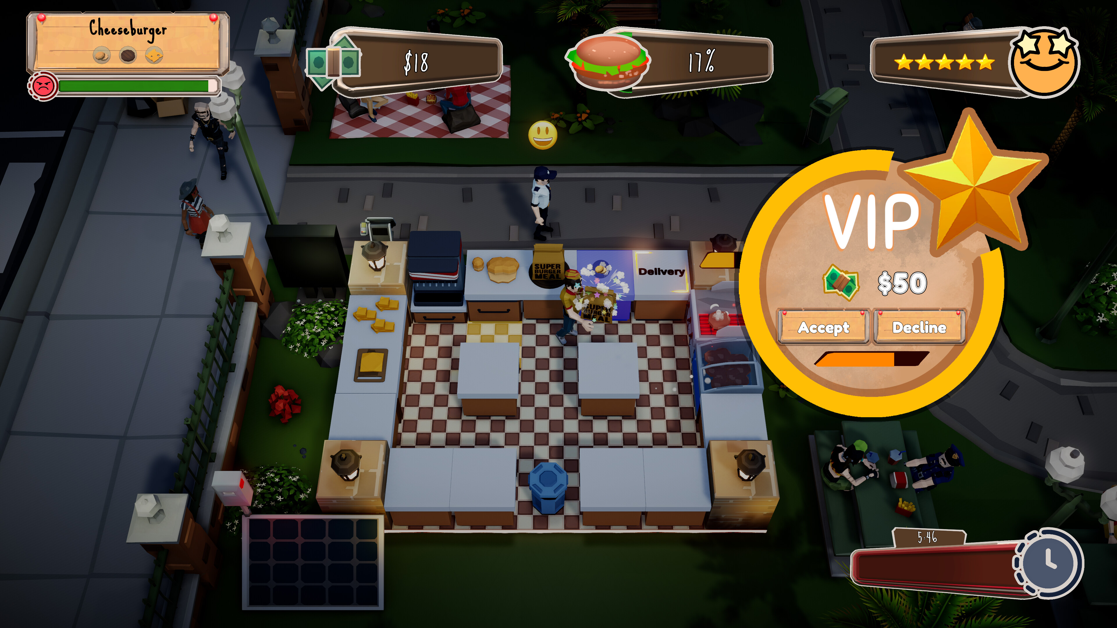 Burger Smash screenshot 4