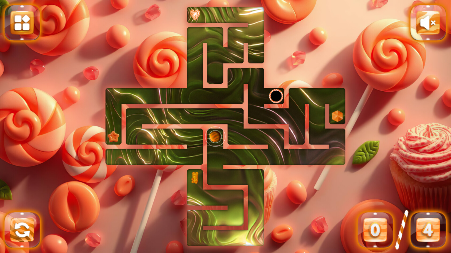 Sweetie Candy Maze: Coral Peach trailer