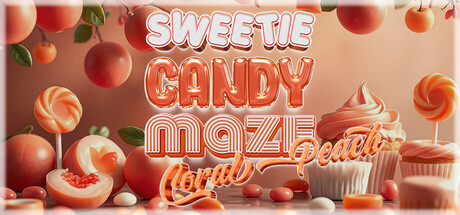 Cover art from Sweetie Candy Maze: Coral Peach