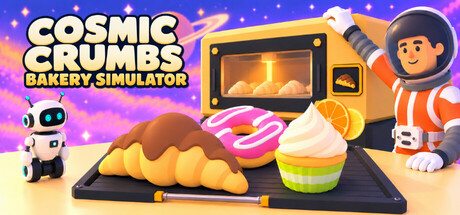 Cover art from Cosmic Crumbs: Bakery Simulator