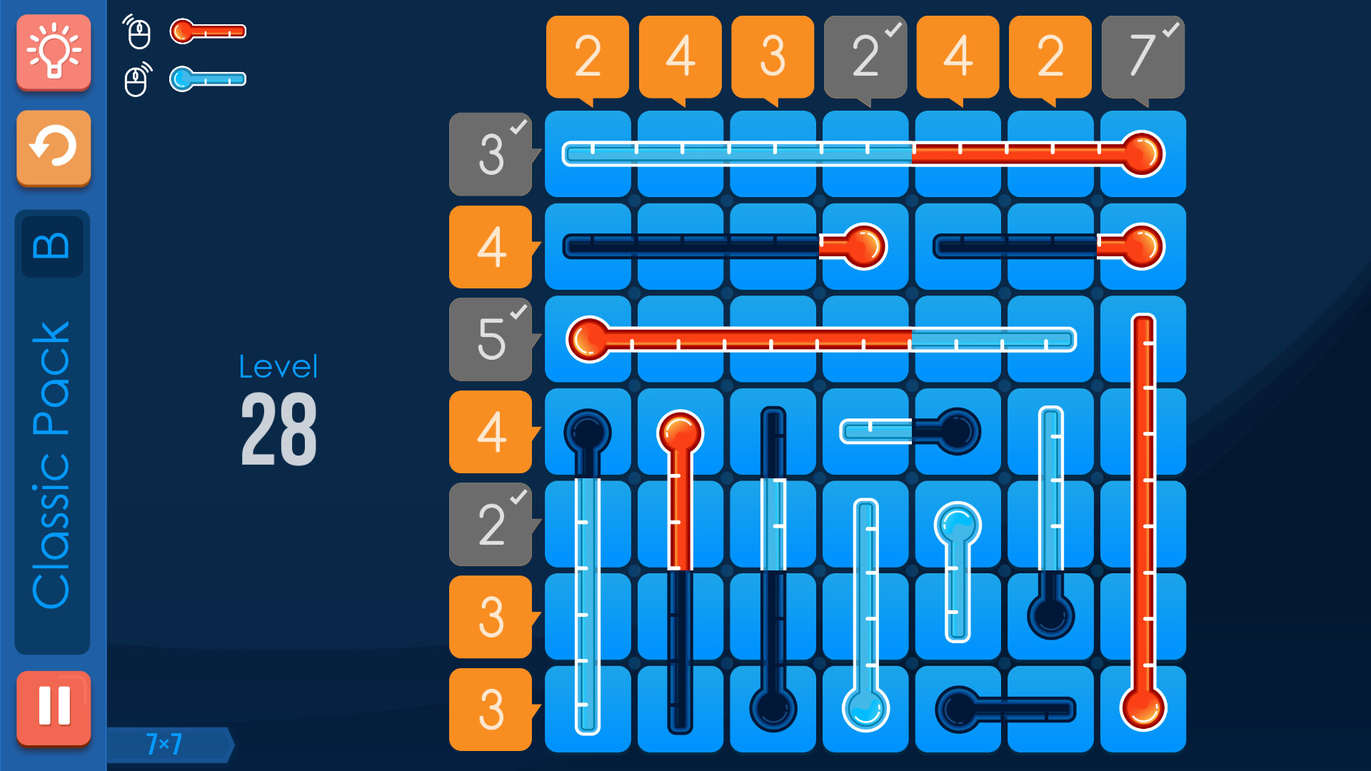 Grids of Thermometers screenshot 2