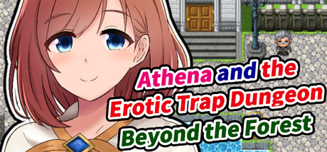 Cover art from Athena and the Erotic Trap Dungeon Beyond the Forest