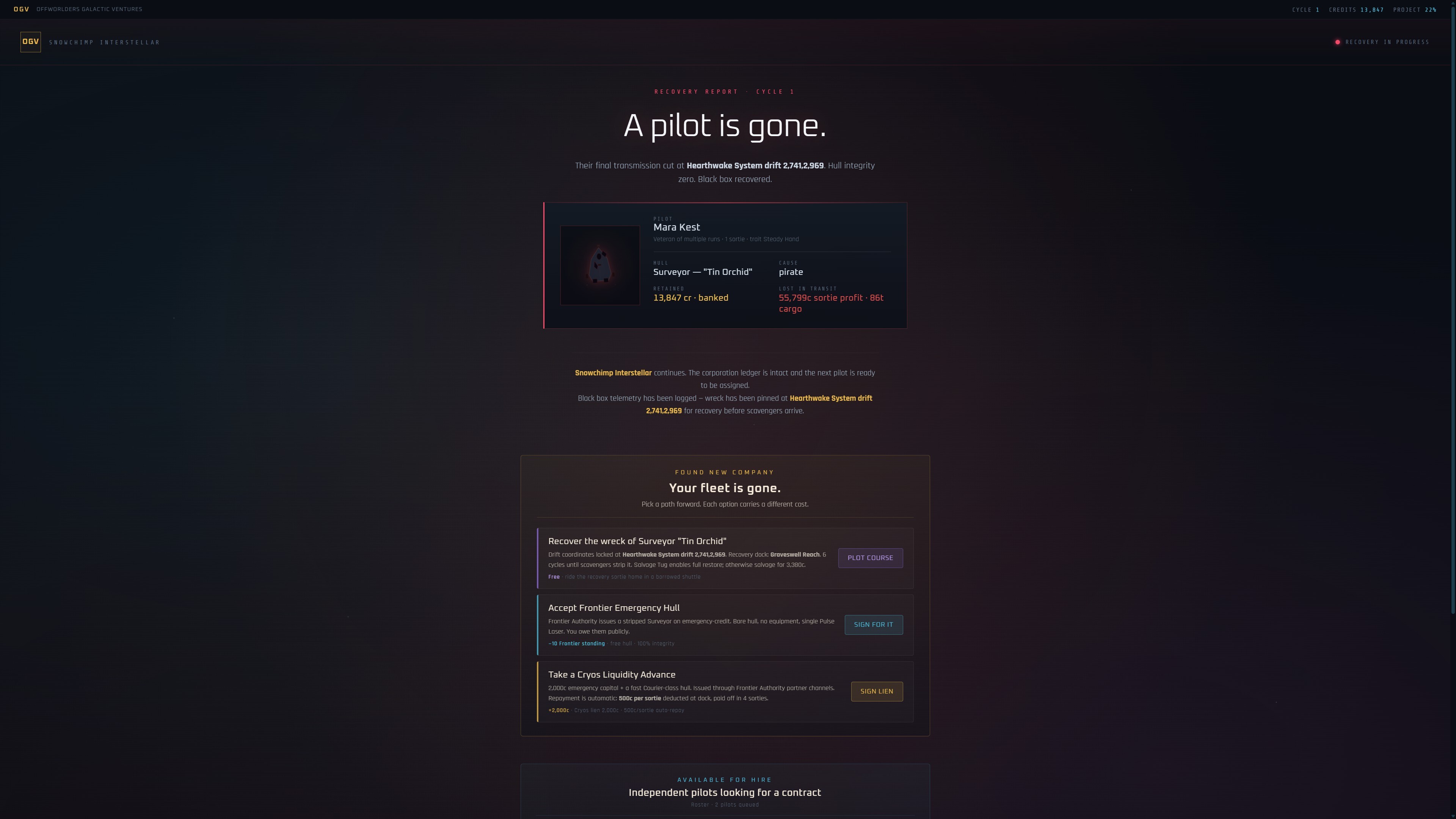 Offworlders: Galactic Ventures screenshot 4