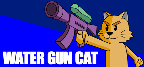 Water Gun Cat