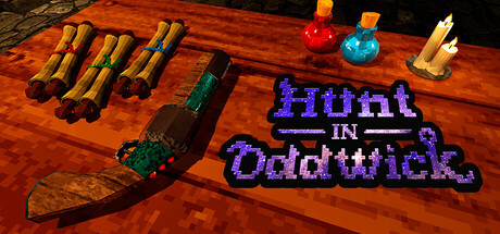 Cover art from Hunt in Oddwick