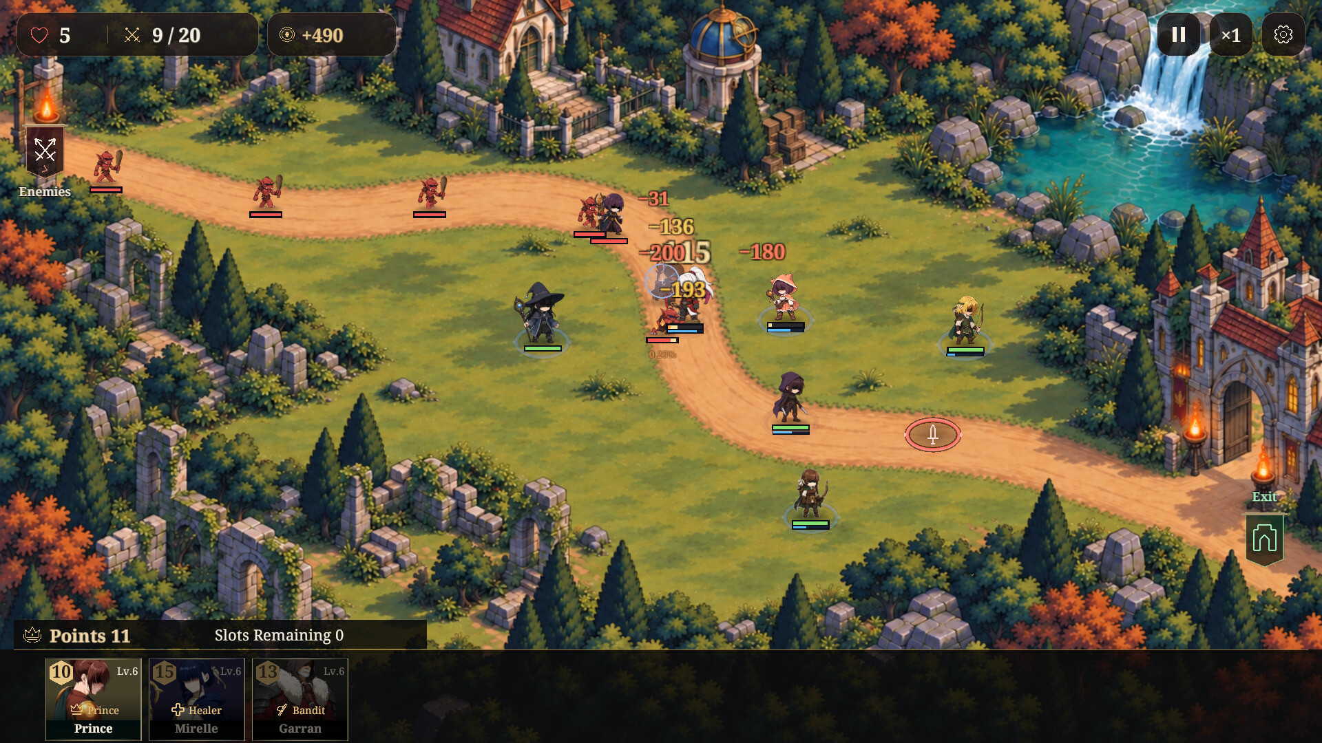 The Ashen Crown : Lewd Hero Tower Defense screenshot 5