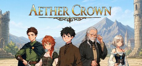 Cover art from AETHER CROWN