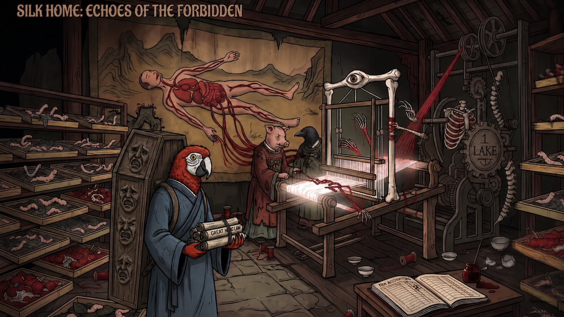 Silk Home: echoes of the forbidden trailer