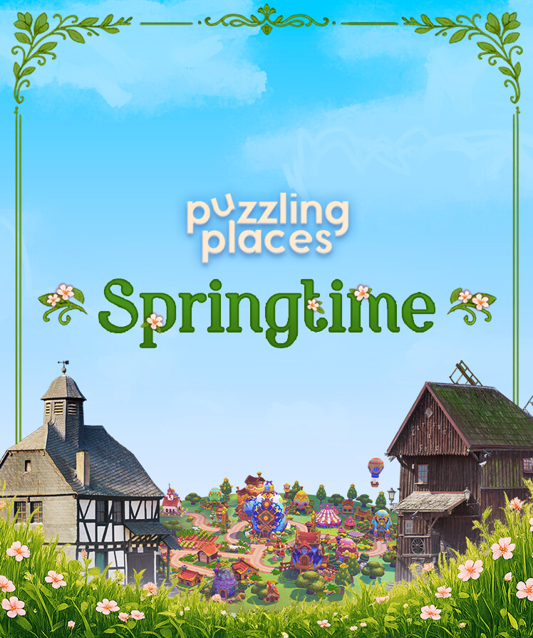 Puzzling Places - Springtime Pack