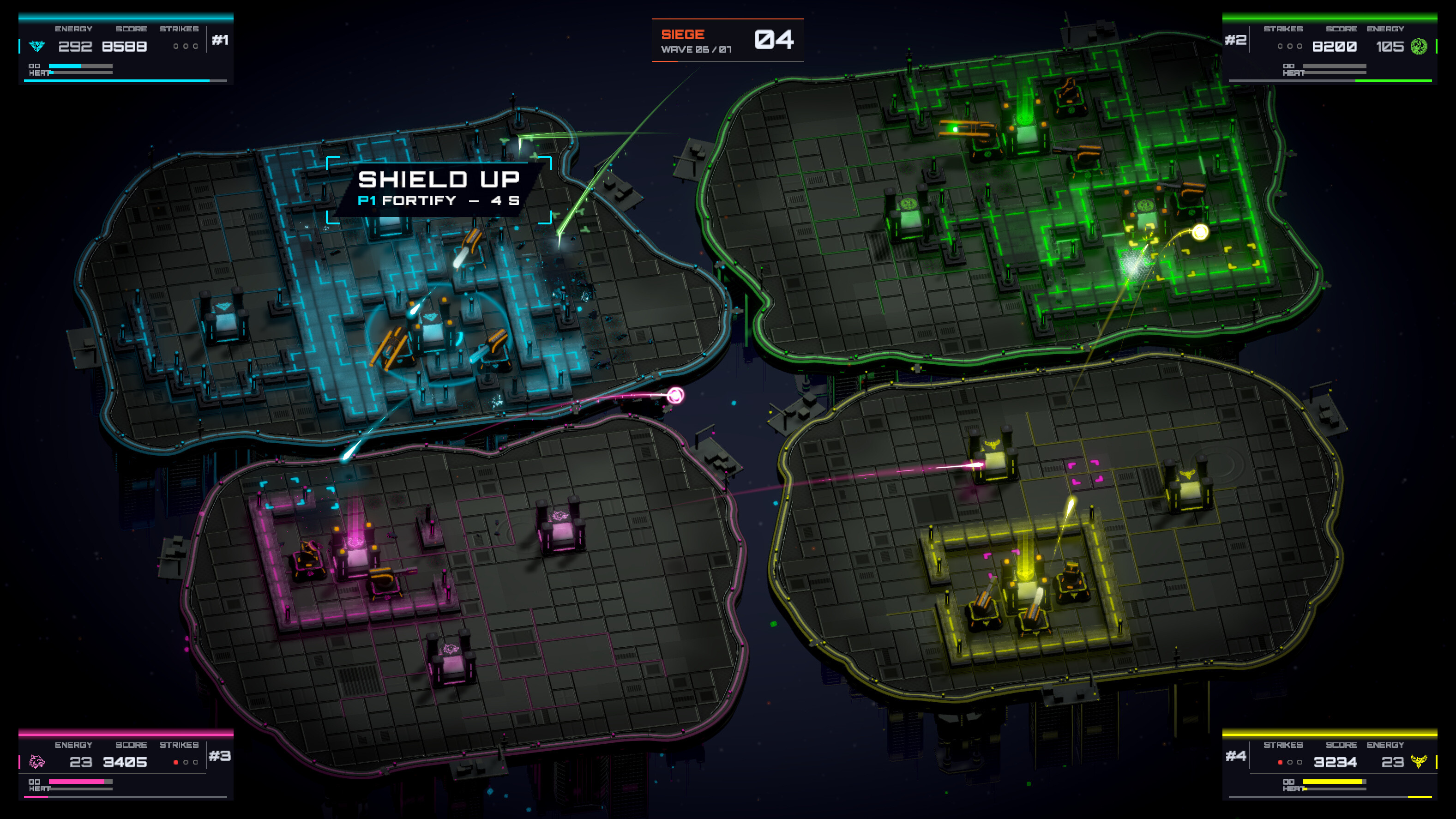 Neon Bastion screenshot 5