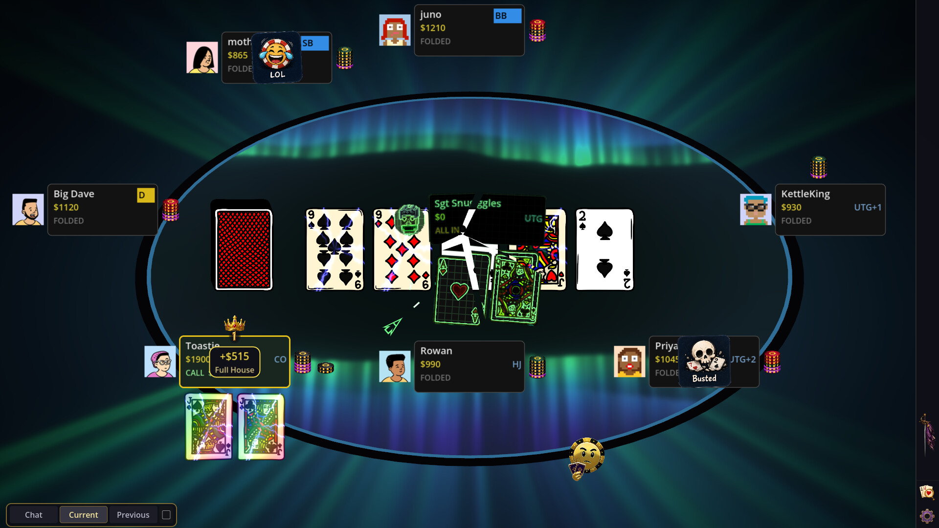 Hold'em Fold'em Poker screenshot 2