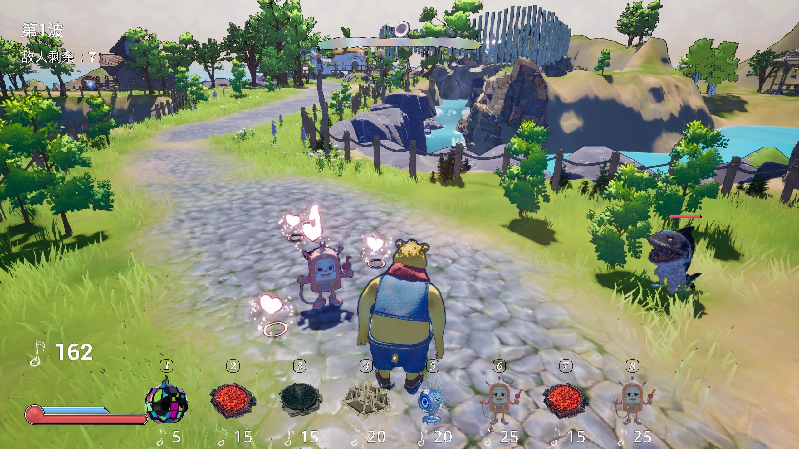 Fluffy Band Defenders screenshot 3