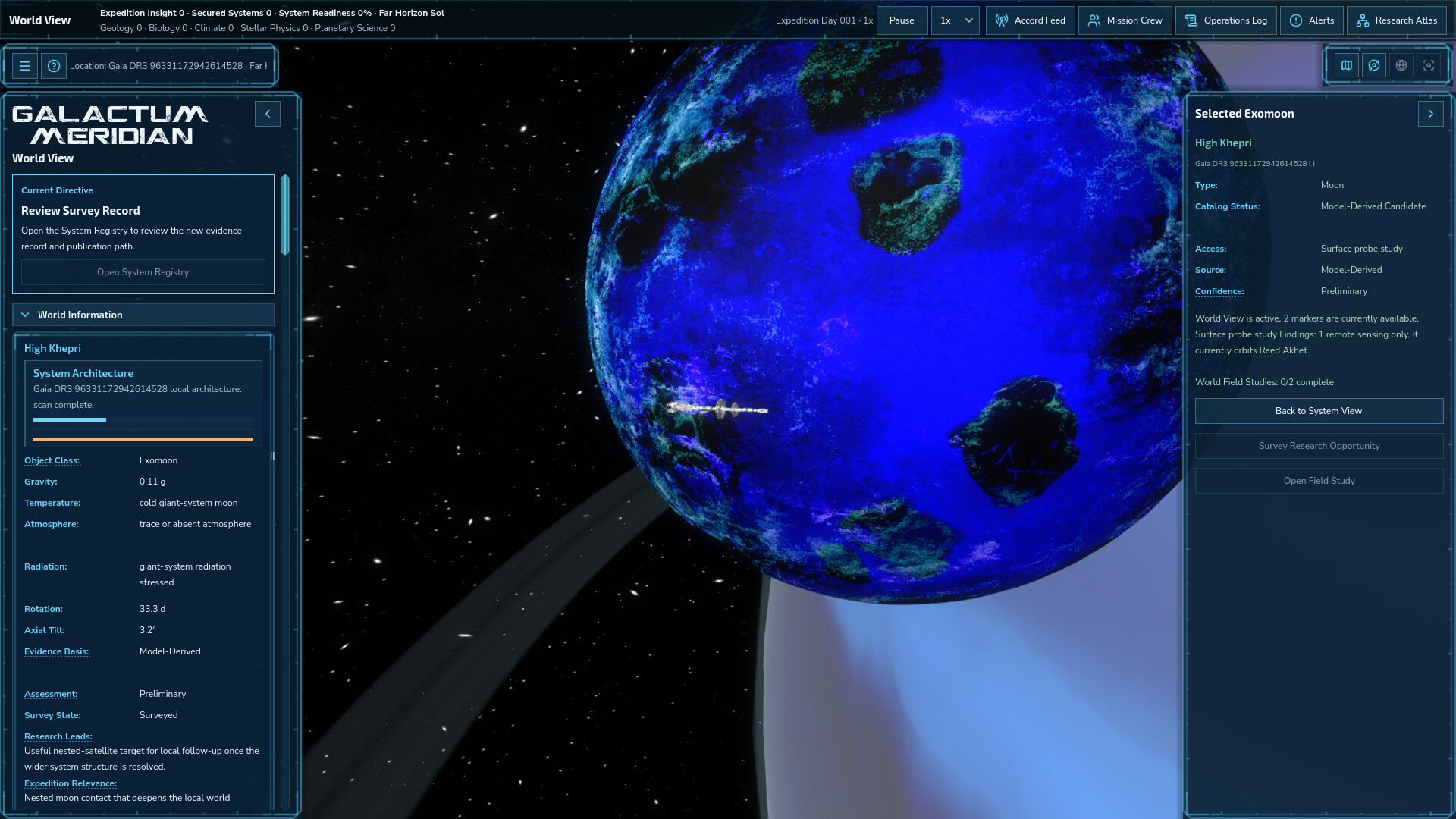 Galactum Meridian screenshot 2