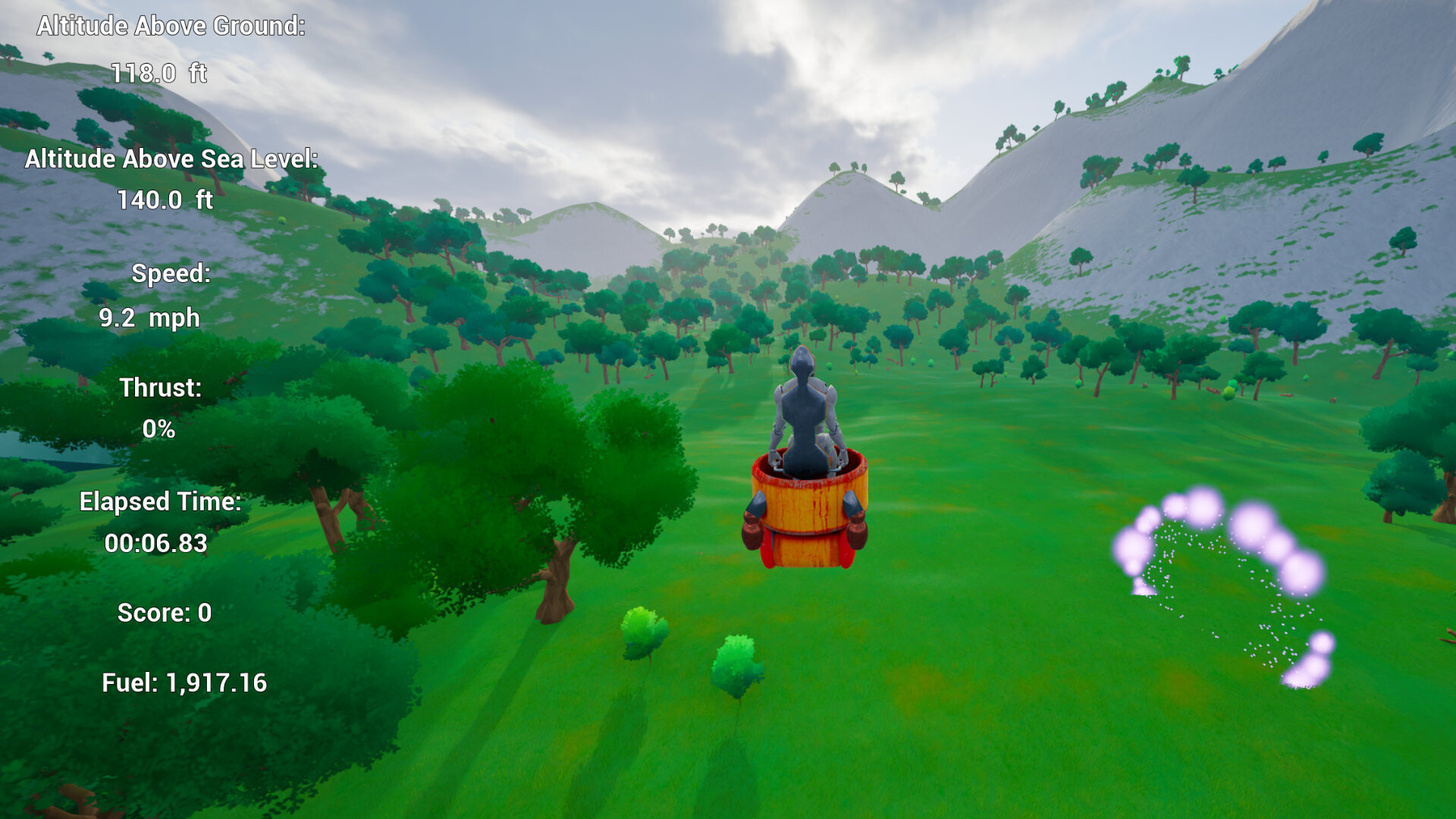 Be The Rocket Bucket screenshot 1