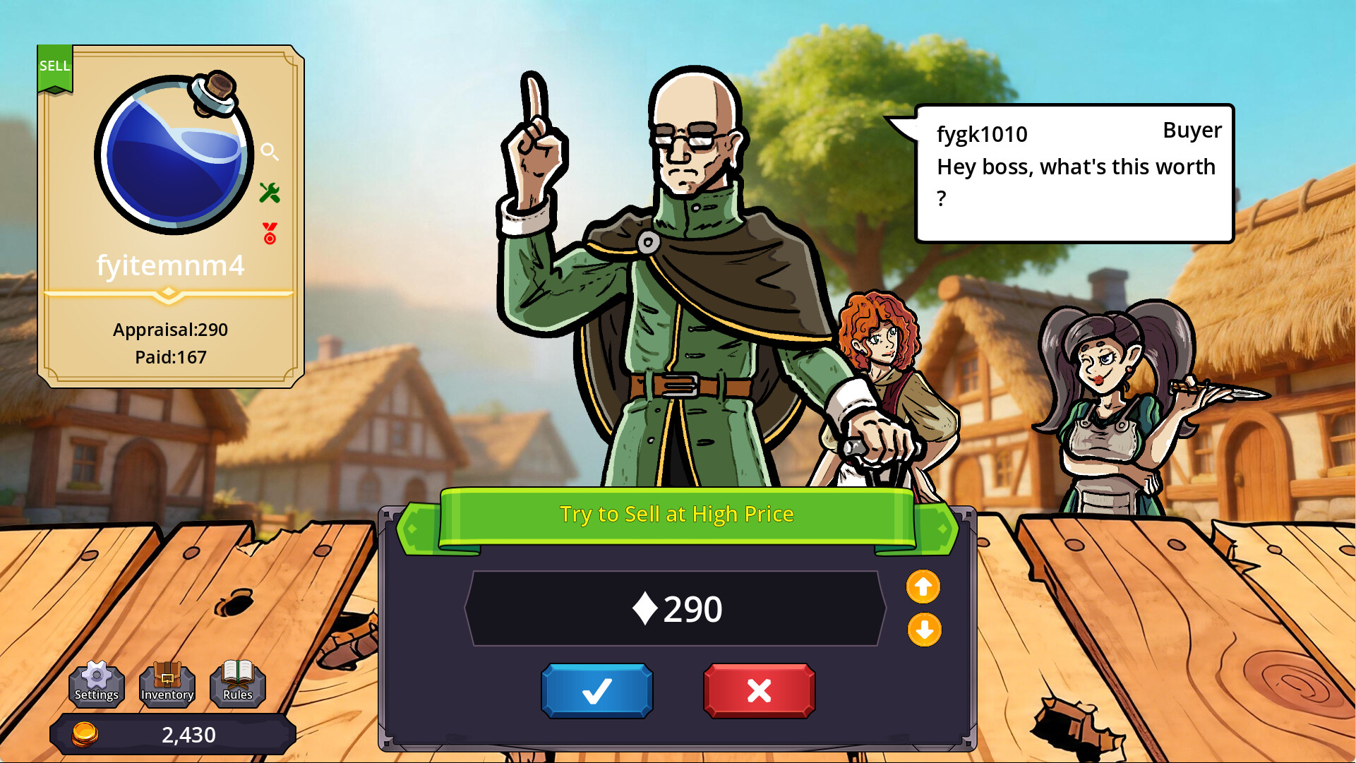 Haggle Saga screenshot 4