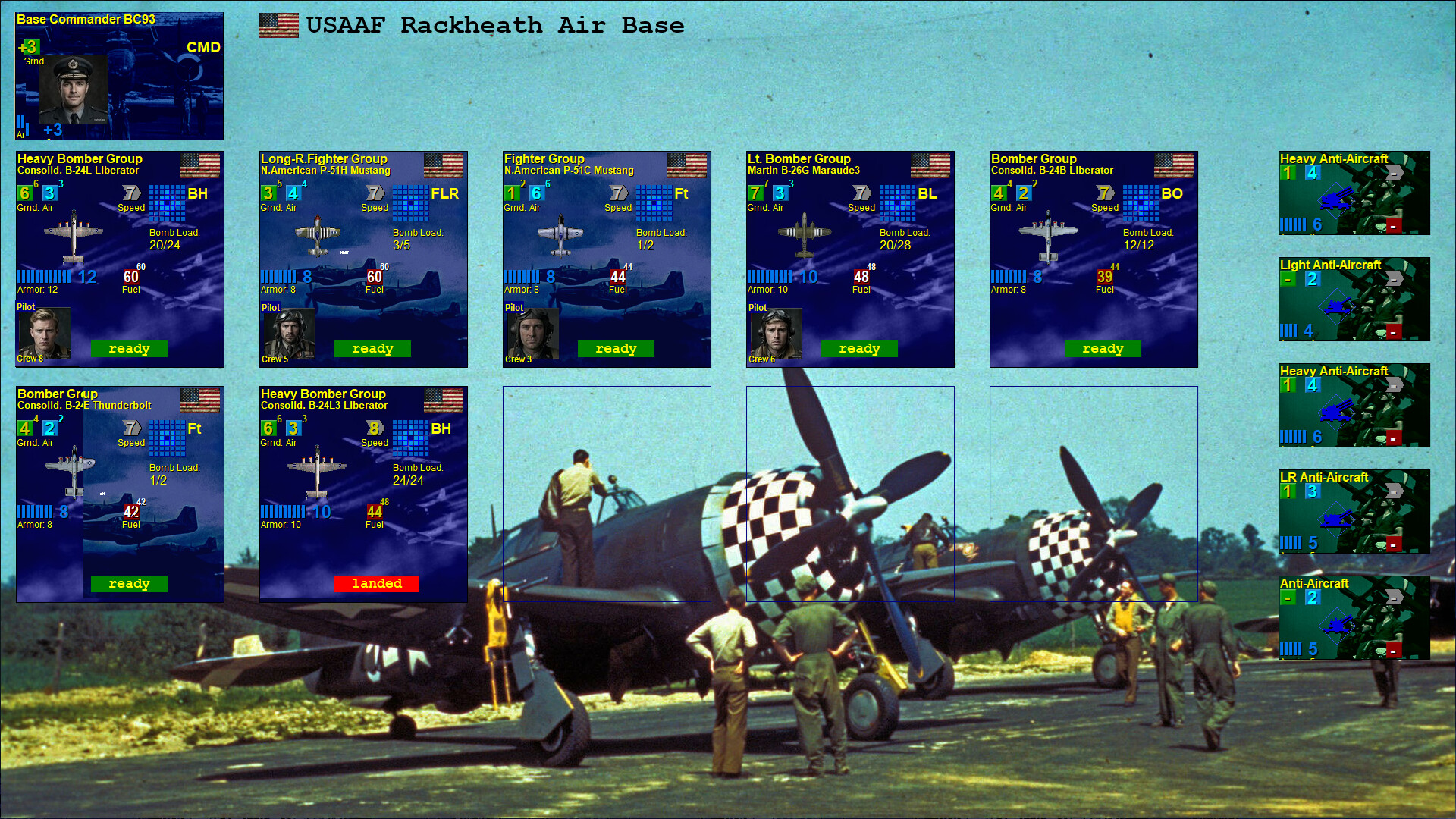 Air War General - WW2 Air Force Wargame screenshot 2