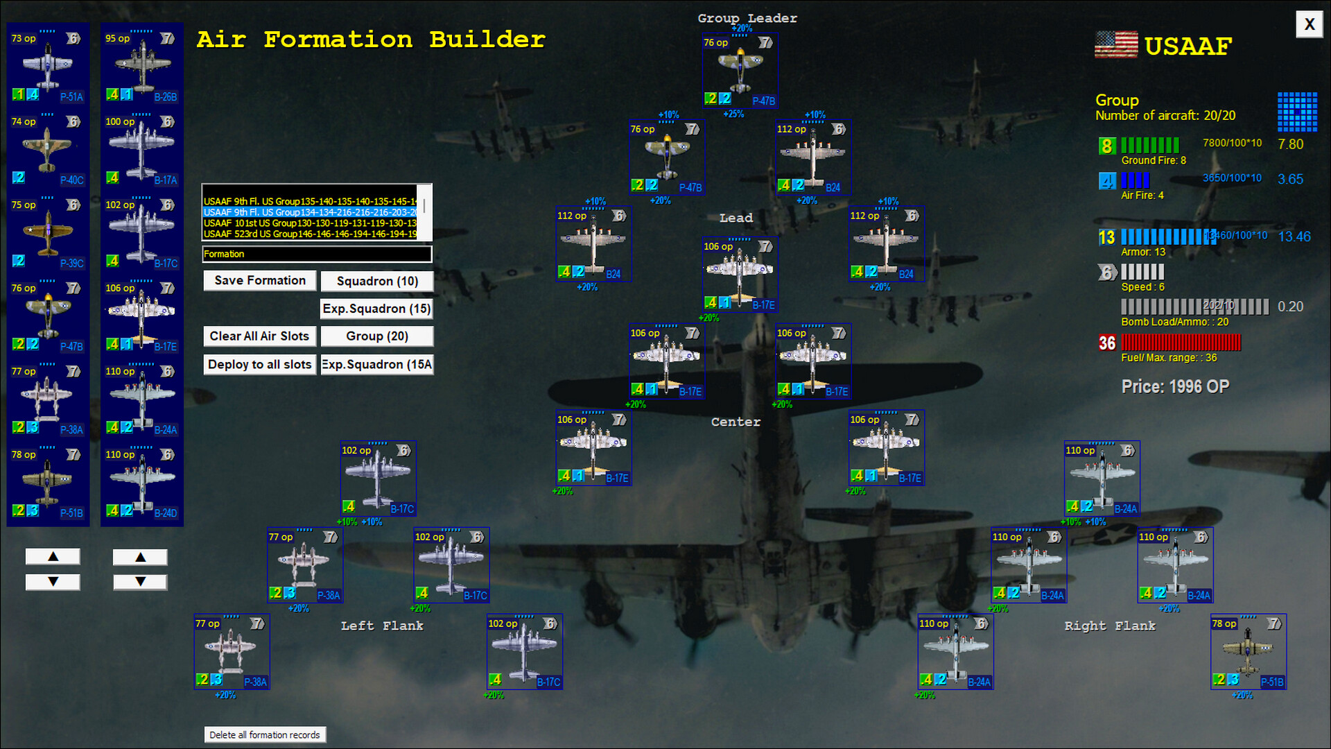 Air War General - WW2 Air Force Wargame screenshot 3