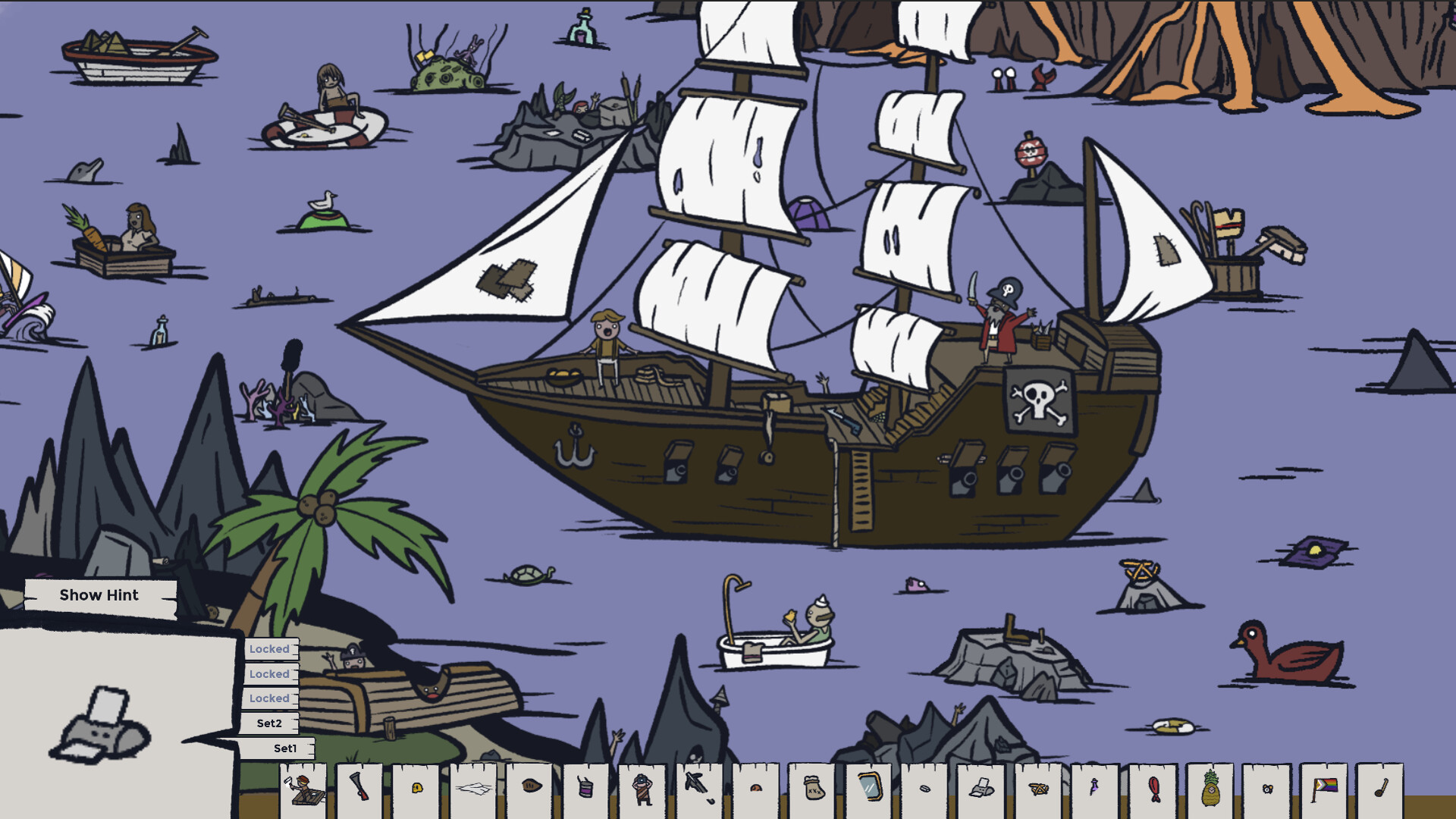 Of Nooks and Nonsense: A Pirate Hidden Object Game screenshot 4
