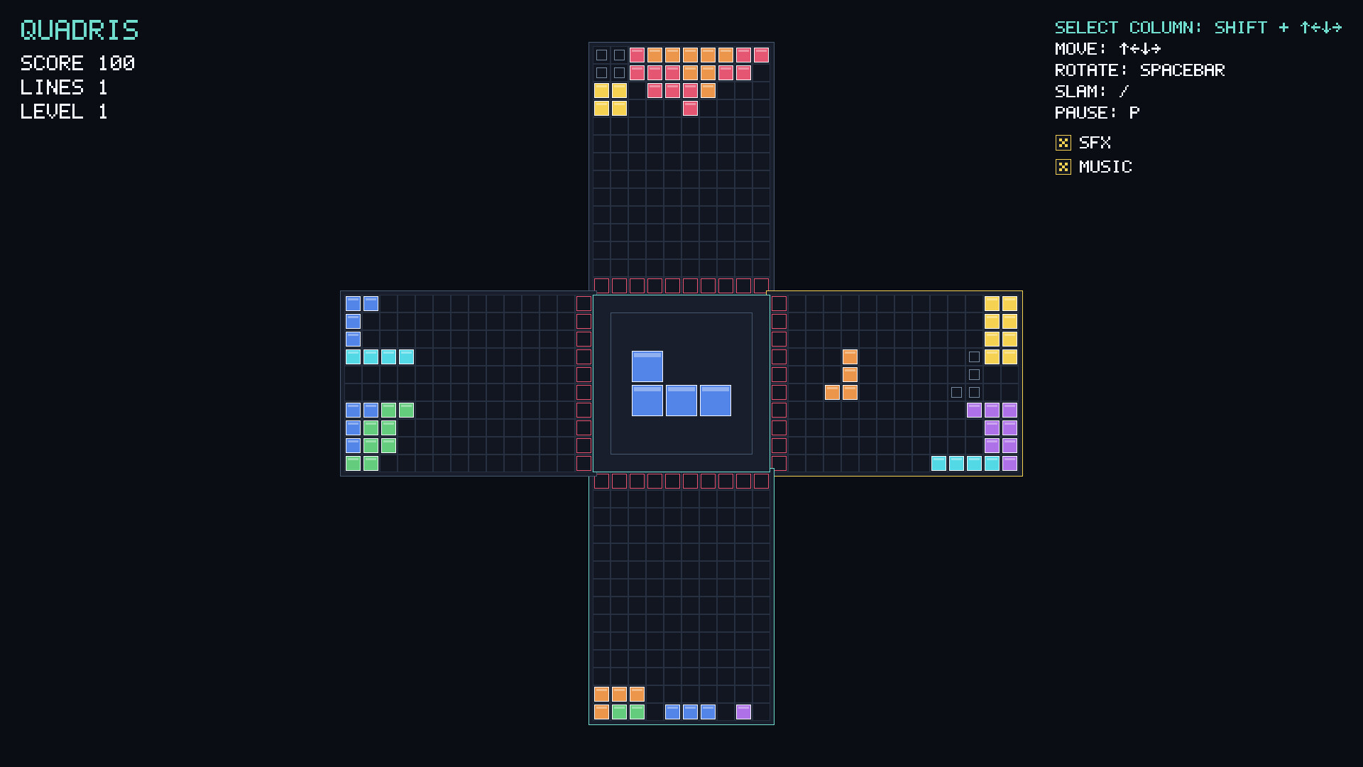 Quadris screenshot 3