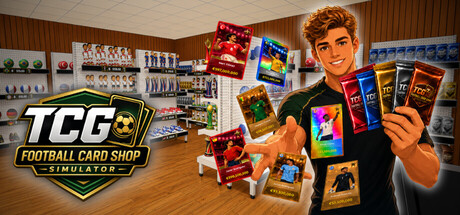 Cover art from TCG Football Card Shop Simulator