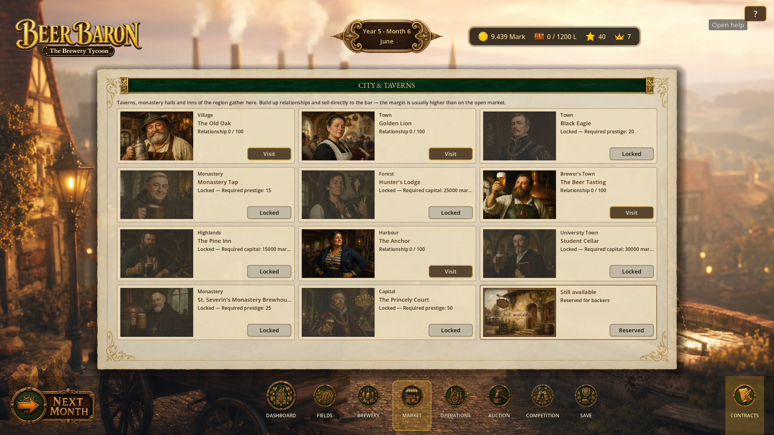 Beer Baron: The Brewery Tycoon screenshot 2