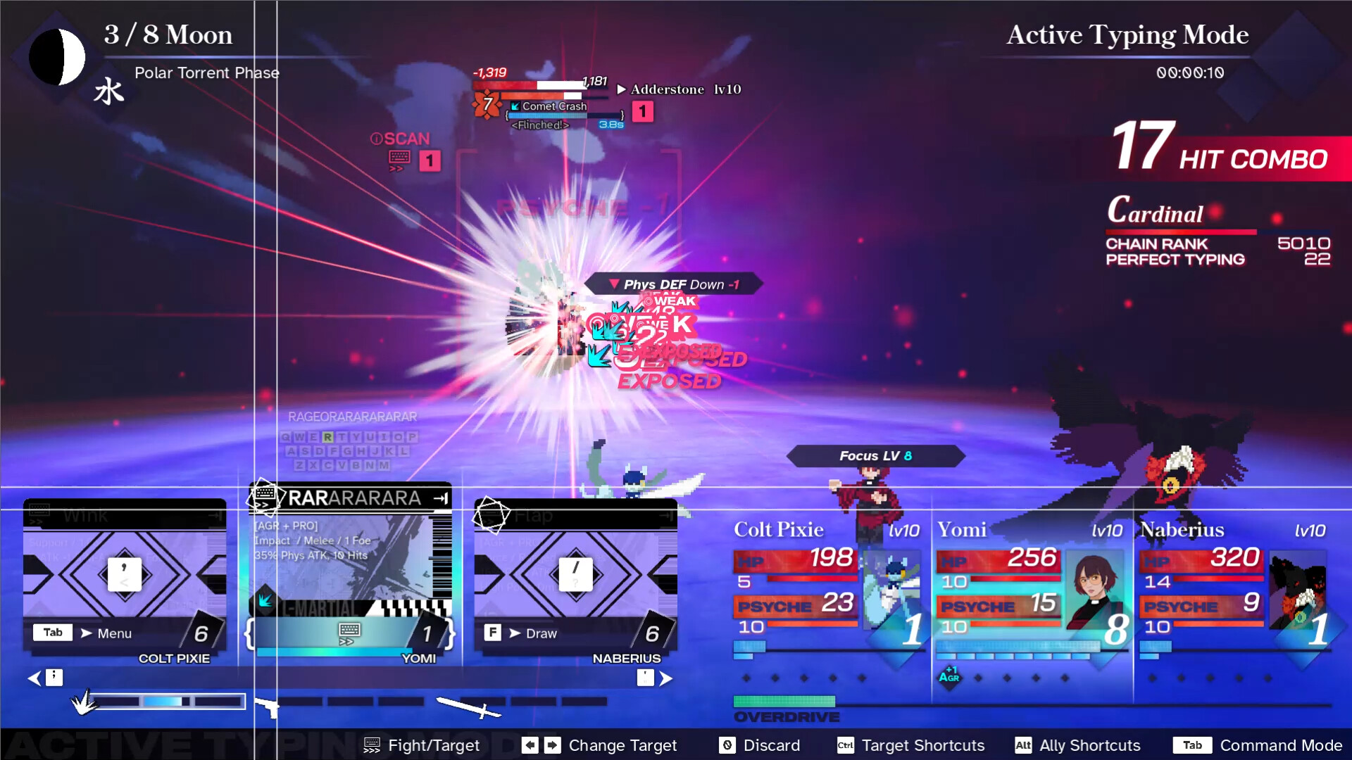 Devil Typocrypha: aLt-ESChatopia - Card x Command Active Typing Battle DRPG trailer