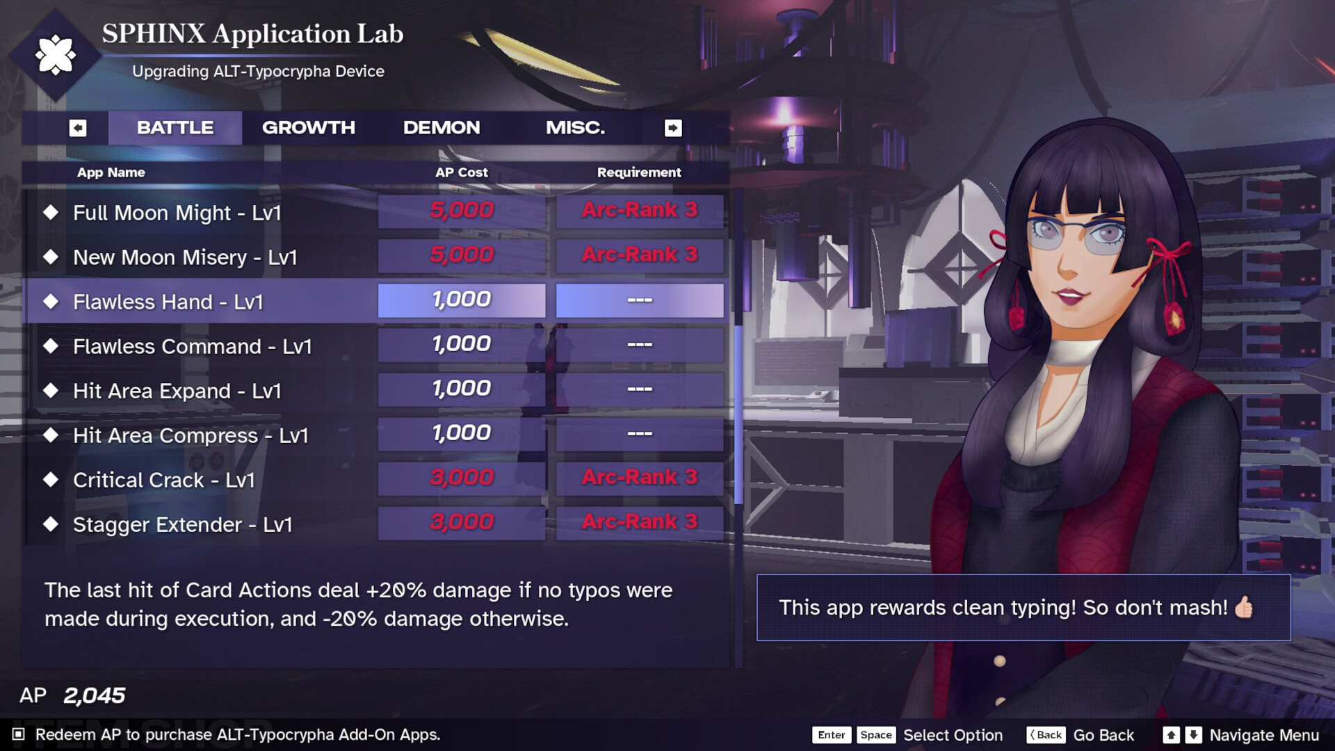 Devil Typocrypha: aLt-ESChatopia - Card x Command Active Typing Battle DRPG screenshot 2