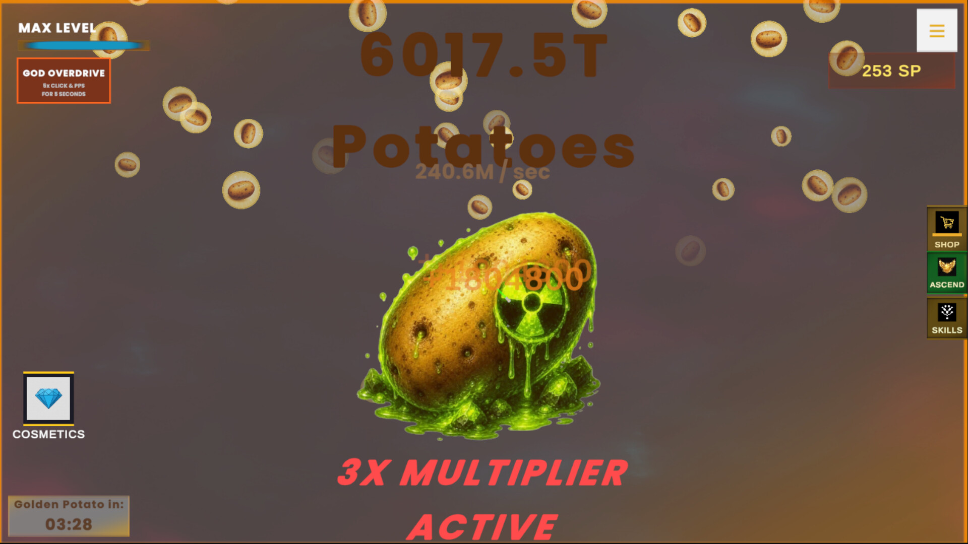 Potato Dominion Clicker screenshot 3
