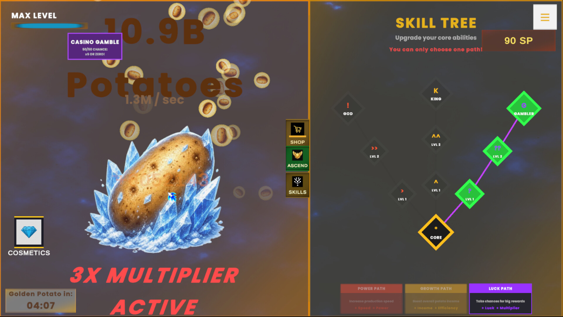 Potato Dominion Clicker screenshot 4