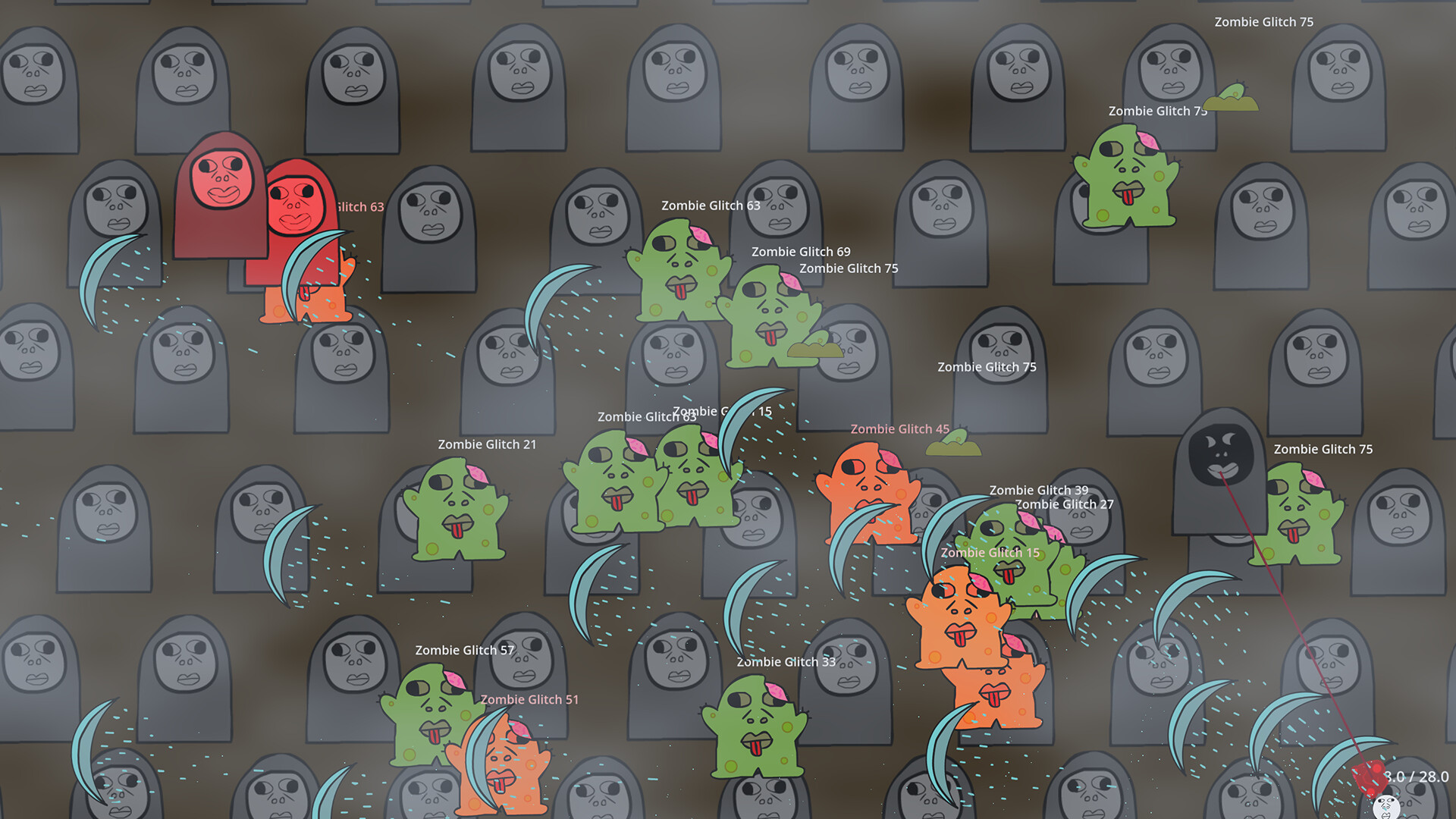 Little Glitch: Sand Stick Adventure screenshot 2
