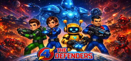 Cover art from THE 4 DEFENDERS