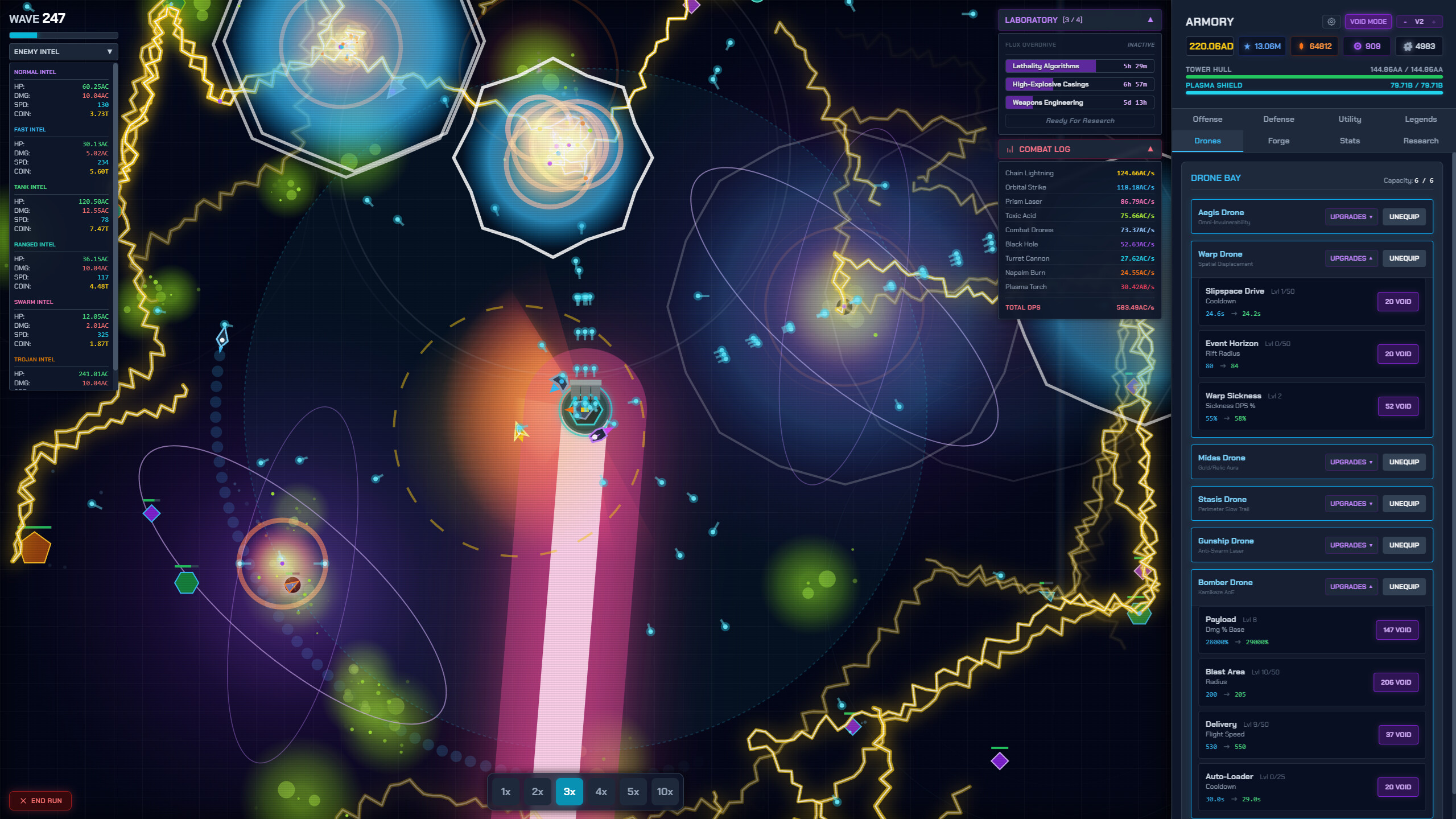Endless Void: Idle Tower Defence screenshot 2
