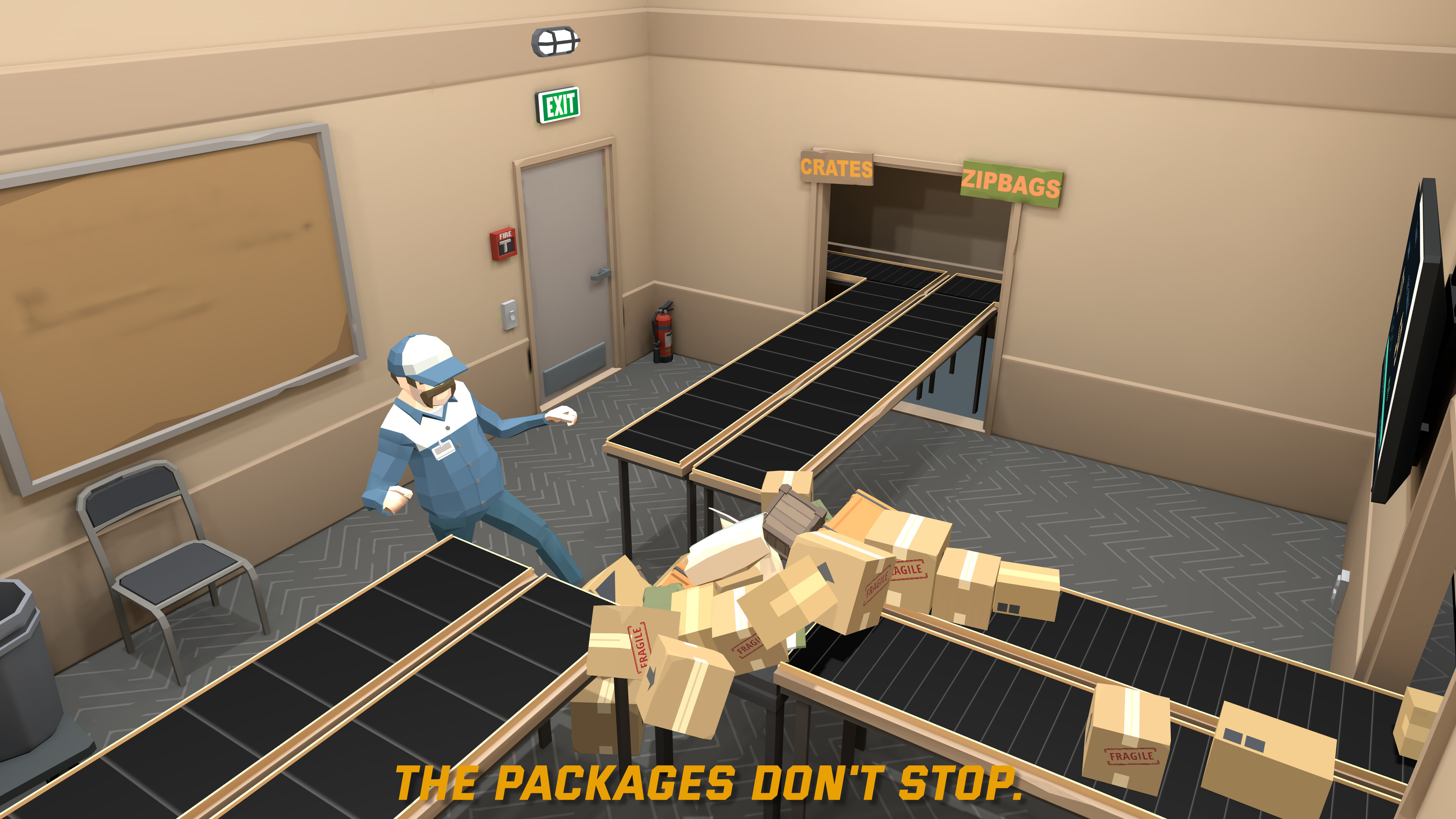 Parcel Panic trailer