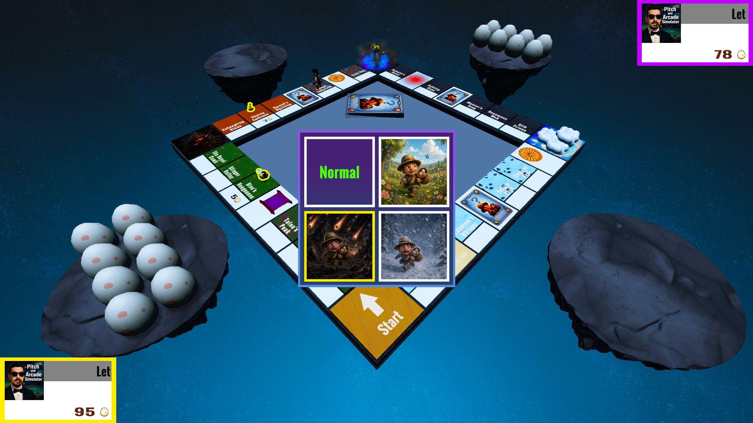 Monster Meadows - Online Board Game screenshot 2