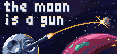 Cover art from the moon is a gun